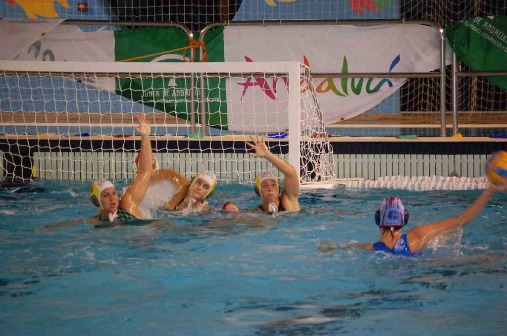 Imagen del partido entre nazarenas y madrileñas.