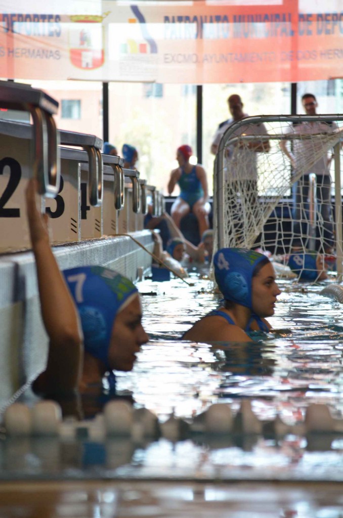 Instantes previos al inicio de un partido