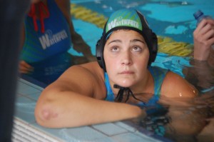 Lorena, en un receso