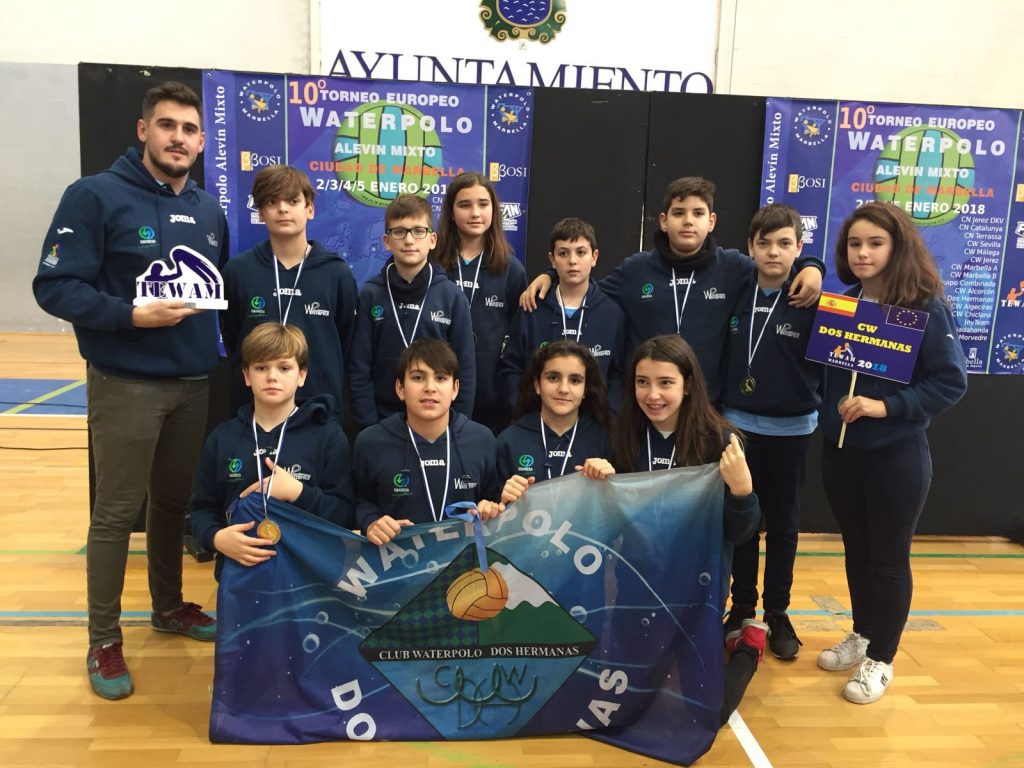 Subcampeones del TEWAM Marbella 2018