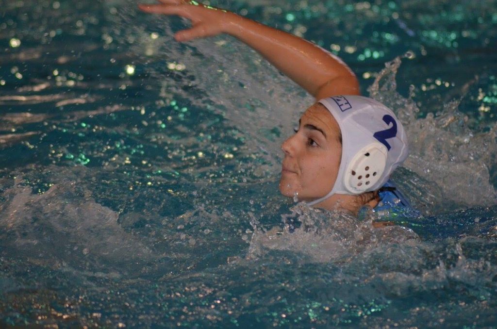 Raquel, con el Dos Hermanas