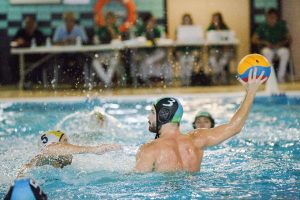 Borja Ferrón, en ataque